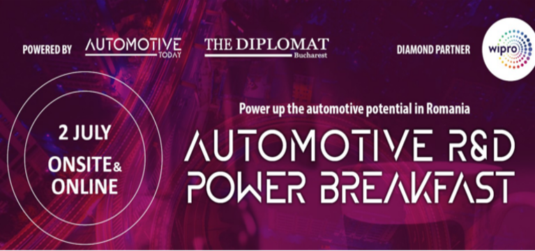 AUTOMOTIVE POWER BREAKFAST – RESEARCH & DEVELOPMENT, 2 Iulie, InterContinental Hotel Bucuresti